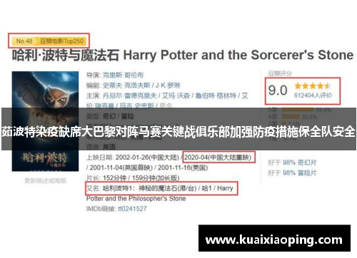 茹波特染疫缺席大巴黎对阵马赛关键战俱乐部加强防疫措施保全队安全